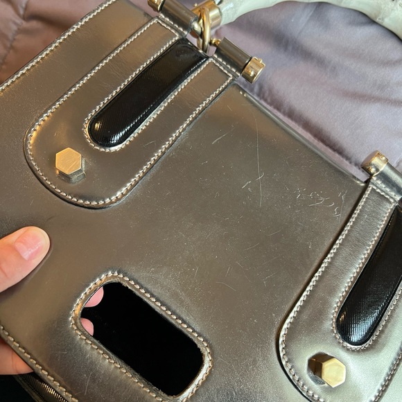 Gucci Dialux Pop Bamboo Handbag - Picture 8 of 12